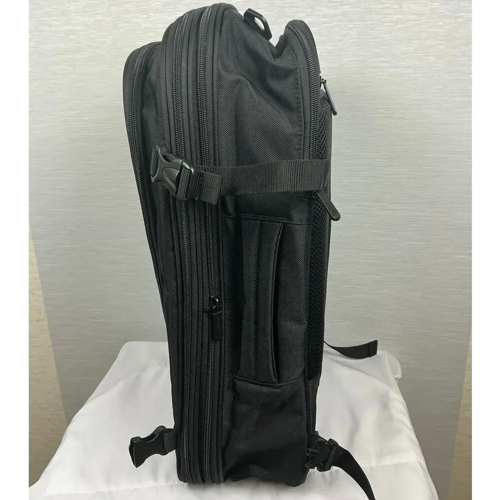 Amazon Basics Convertible Travel Backpack NWOT Black